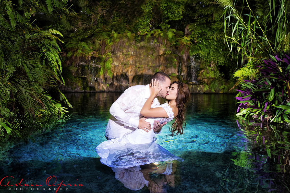 Yisel Alio S Engagement At The Secret Gardens Miami Adam